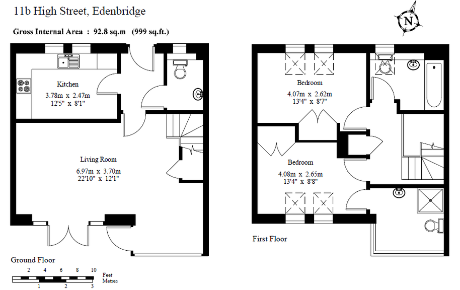 Eden Mews, Edenbridge, Kent, Floor Plan