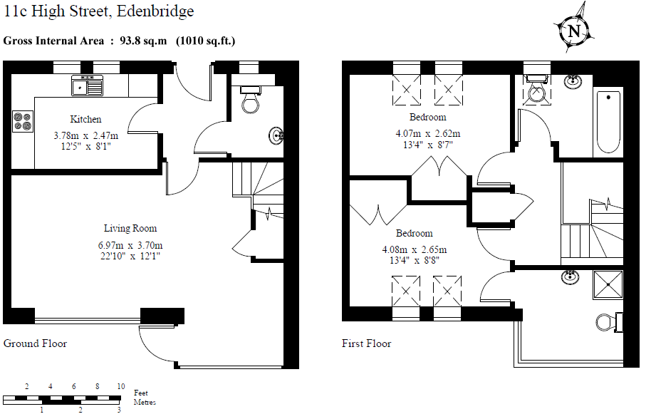 Eden Mews, Edenbridge, Kent, Floor Plan